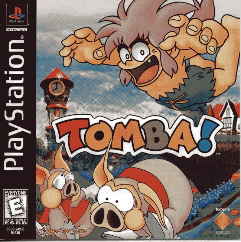 Tomba box art for Playstation
